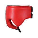 PRO Boxing Kidney and Foul Protector Cup 100% Cowhide leather Professional design best hook-and-loop closure. Available in youth sizes and adult sizes in red, black, royal blue, navy blue, and white color. 
