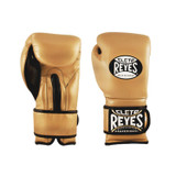 Cleto Reyes Hook and Loop Gloves
We guarantee anatomically designed gloves that will make adequate preparation of your hands before training. In addition, the wrist support will take you to a safe workout, preventing your hand from bending and damaging. The handmade leather strap with Hook and Loop closure provides a firm and faster glove fit. The Cleto Reyes Hook and Loop Gloves are ideal to give the best protection and comfort while training, sparring, and punching bag workouts.

The best boxing gloves brand you can ever choose.
Designed with the finest craftsmanship and highest quality material handmade in Mexico.
Manufactured gloves under a strict of the very best kind control in leather and all the materials.
The long-lasting latex foam padding gives your knuckles the support they need and a great effect on every punch.
The water-repellent linings prevent moisture from entering the padding and keep the glove weight constant.
Recommended for sparring, heavy bags, and training in general.
The attached thumb prevents eye injuries and keeps the thumb from being broken or sprained while training.
Weight suggested by professional trainers: 12oz until 129 lbs, 14oz for 130 to 159 lbs, 16oz and 18oz for 160 lbs. and up.
The weight marked on the label of this product is approximate, the weights may vary due to the nature of the manufacture of the product.