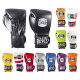 Cleto Reyes Hook and Loop Gloves
We guarantee anatomically designed gloves that will make adequate preparation of your hands before training. In addition, the wrist support will take you to a safe workout, preventing your hand from bending and damaging. The handmade leather strap with Hook and Loop closure provides a firm and faster glove fit. The Cleto Reyes Hook and Loop Gloves are ideal to give the best protection and comfort while training, sparring, and punching bag workouts.

The best boxing gloves brand you can ever choose.
Designed with the finest craftsmanship and highest quality material handmade in Mexico.
Manufactured gloves under a strict of the very best kind control in leather and all the materials.
The long-lasting latex foam padding gives your knuckles the support they need and a great effect on every punch.
The water-repellent linings prevent moisture from entering the padding and keep the glove weight constant.
Recommended for sparring, heavy bags, and training in general.
The attached thumb prevents eye injuries and keeps the thumb from being broken or sprained while training.
Weight suggested by professional trainers: 12oz until 129 lbs, 14oz for 130 to 159 lbs, 16oz and 18oz for 160 lbs. and up.
The weight marked on the label of this product is approximate, the weights may vary due to the nature of the manufacture of the product.