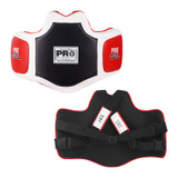 New and exclusive Gel Enforced Lining makes for the most comfortable, protective, anatomically correct and top-of-the-line training protector
Almost 3" of multilayer special cell padding protects the trainer like a bullet proof vest
More than 1/2" outside GEL Target Zones offer the athlete the utopia in power, precision, speed and incredible life-like impact resistance
Complete with moisture wicking inside liner, completely adjustable shoulder and back nylon straps, and exclusive adjustable GEL shoulder pads
Size: One Size Fits Most