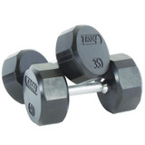 Troy Premium TSDR Rubber Encased Dumbbell Pairs 3 - 100 lbs