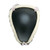 Leather Covered Groin Guard