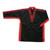 V-Neck Jacket, Black & Red
