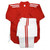 Demo V-Neck Uniform, special fabric, Red