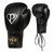 Pro Boxing Gloves Lace Up Sparring Gloves-Black