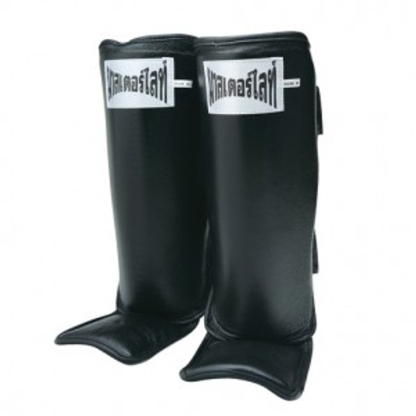 Kickboxing Shin & Instep - Blue,Black