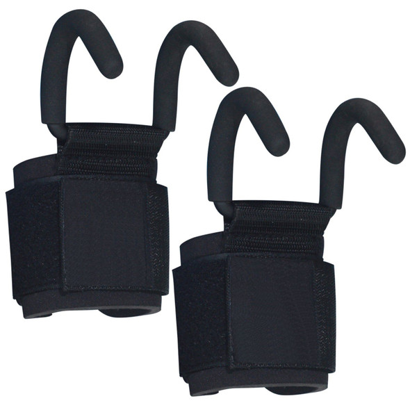 Fitness First Heavy Duty Weight Lifting Hooks 