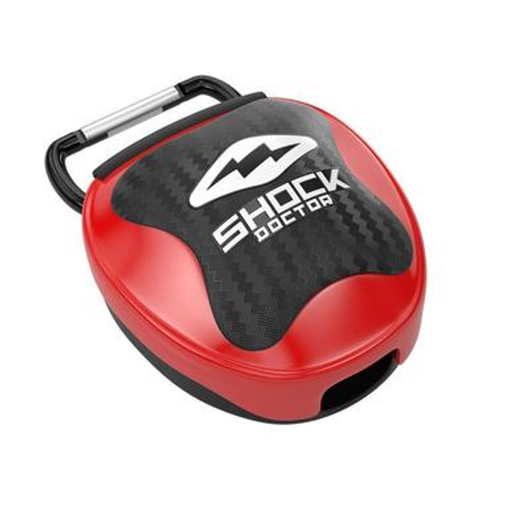 MOUTHGUARD CASE BLACK/RED