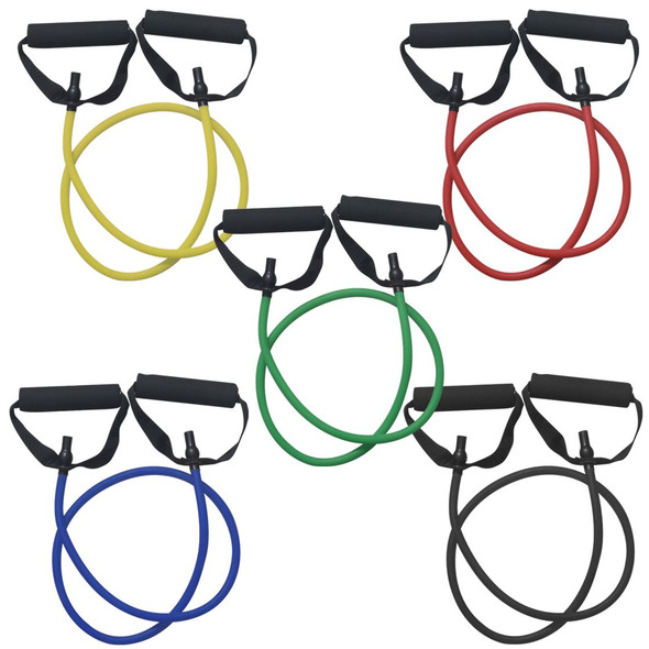 Fitness First Deluxe Resistance Bands Tubes