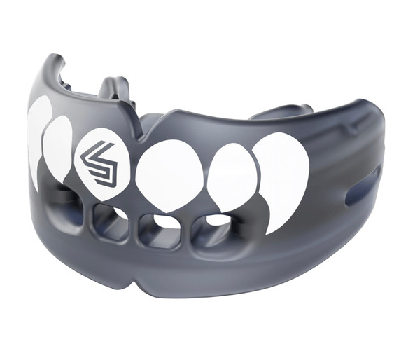 Special Ortho-Channel fits around upper & lower teeth brace brackets
100% medical-grade silicone -no boiling required
Adapts to changes in tooth position as braces are adjusted
Quick-release helmet tether (strap model)
Meets national and state high school rules requiring full coverage of upper brace brackets during wrestling competition
HSA/FSA ELIGIBLE
LATEX FREE, BPA FREE, Phthalate Free
$50,000 Dental Warranty