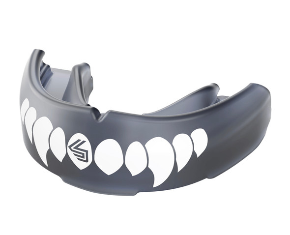 Special Ortho-Channel fits around upper & lower teeth brace brackets
100% medical-grade silicone -no boiling required
Adapts to changes in tooth position as braces are adjusted
Quick-release helmet tether (strap model)
Meets national and state high school rules requiring full coverage of upper brace brackets during wrestling competition
HSA/FSA ELIGIBLE
LATEX FREE, BPA FREE, Phthalate Free
$50,000 Dental Warranty