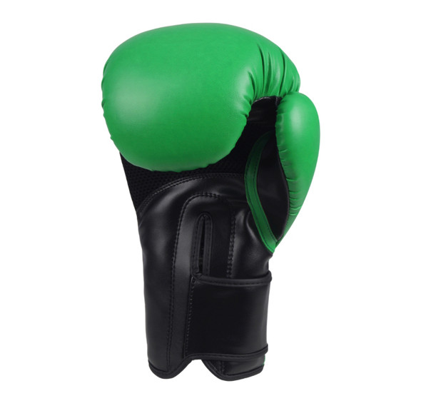 All new super tough and rugged triple-ply artificial leather delivers round after grueling round of performance at an unbelievable price. Multi-layer inner foam padding offers superb hand protection for sparring, heavy bag, double end bag, and punch mitt training. Extra wide hook-and-loop wrist closure keeps gloves snug and firm on hands plus makes for easy on and off- no coach or trainer needed. Available in 2, 4, 6, 8, 10, 12, 14, 16 ounces. All different color combinations. 