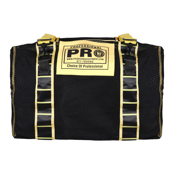 Pro Boxing Equipment Gear Bag Black/Yellow