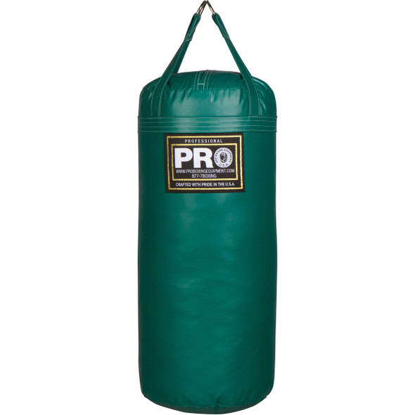 Professional Boxing Heavy Punching Bag Made in U.S.A. Prefilled with fabric, compressed. 