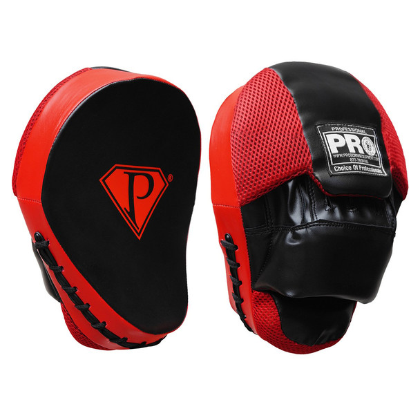 PRO Curve Focus Mitts Black/Red