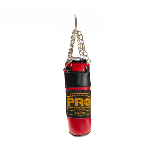 PRO Boxing Designer Boxing Mini-Sized Keychain Bag -Red-Black