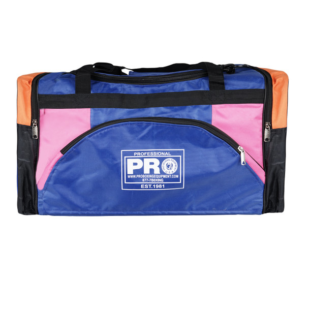 Pro Boxing Duffle Bag Blue/Black/Orange/Pink