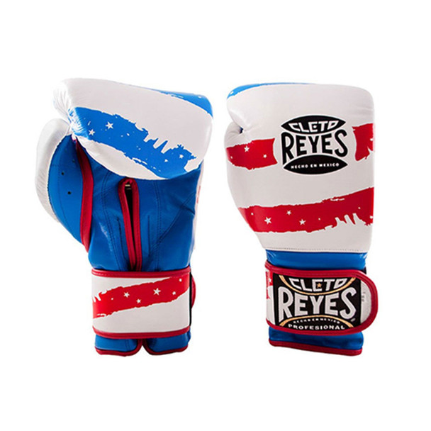 Cleto Reyes Hook and Loop Gloves
We guarantee anatomically designed gloves that will make adequate preparation of your hands before training. In addition, the wrist support will take you to a safe workout, preventing your hand from bending and damaging. The handmade leather strap with Hook and Loop closure provides a firm and faster glove fit. The Cleto Reyes Hook and Loop Gloves are ideal to give the best protection and comfort while training, sparring, and punching bag workouts.

The best boxing gloves brand you can ever choose.
Designed with the finest craftsmanship and highest quality material handmade in Mexico.
Manufactured gloves under a strict of the very best kind control in leather and all the materials.
The long-lasting latex foam padding gives your knuckles the support they need and a great effect on every punch.
The water-repellent linings prevent moisture from entering the padding and keep the glove weight constant.
Recommended for sparring, heavy bags, and training in general.
The attached thumb prevents eye injuries and keeps the thumb from being broken or sprained while training.
Weight suggested by professional trainers: 12oz until 129 lbs, 14oz for 130 to 159 lbs, 16oz and 18oz for 160 lbs. and up.
The weight marked on the label of this product is approximate, the weights may vary due to the nature of the manufacture of the product.