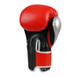 All new super tough and rugged triple-ply artificial leather delivers round after grueling round of performance at an unbelievable price. Multi-layer inner foam padding offers superb hand protection for sparring, heavy bag, double end bag, and punch mitt training. Extra wide hook-and-loop wrist closure keeps gloves snug and firm on hands plus makes for easy on and off- no coach or trainer needed. Available in 2, 4, 6, 8, 10, 12, 14, 16 ounces. All different color combinations. 