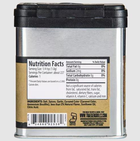 Traeger Blackened Saskatchewan Rub Springhill Outfitters