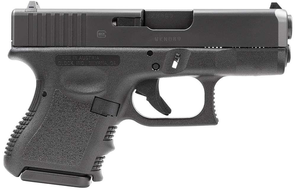 Glock 26 9mm 3.47 Inch Barrel Black Finish Fixed Sights 10 Round