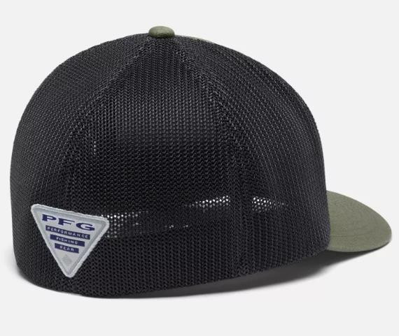 Cappellino Da Baseball Columbia PFG Hooks Mesh, Colore Pietra Scura, Unisex, Con Retro A Rete Traspirante - 3