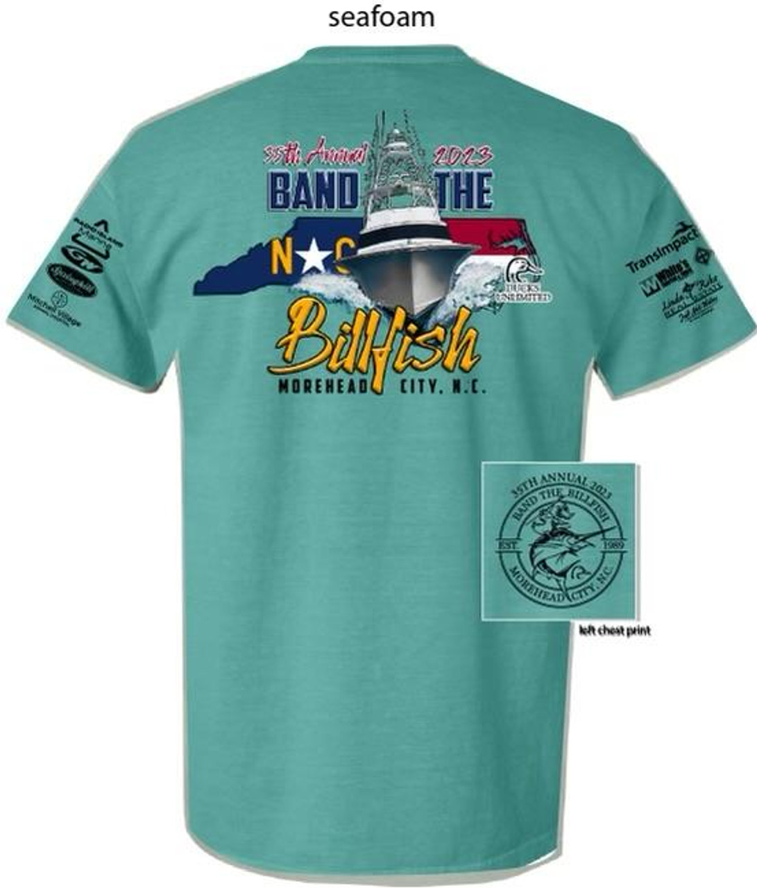 35th Ducks Unlimited Band The Billfish T-Shirt