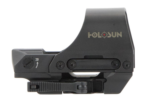 Holosun HS510C HS510C  Black Anodized 0.91 x 1.26 2 MOA Red Dot/65 MOA Red Circle Multi Reticle - 605930624571