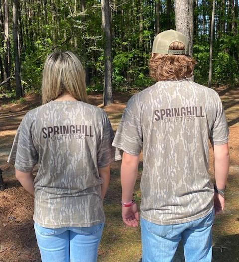 Springhill Outfitters Washed Camo Logo Tee - 400100002667