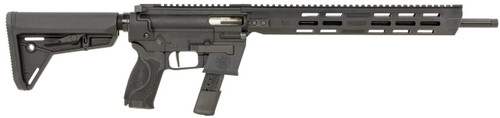 Smith & Wesson 13797 Response  9mm Luger 23+1 (2) 16.50" Threaded Steel Barrel, M-LOK Handguard, Interchangeable Backstrap Grip, Flat Face Trigger, Interchangeable FLEXMAG Mag Well Adapter (2) - 02218