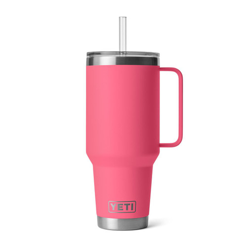 Yeti Rambler 42oz Straw Mug-Tropical Pink - 888830338414