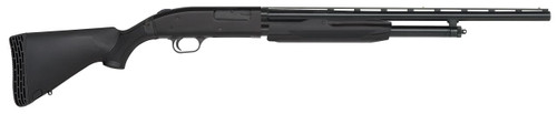 Mossberg 54334 500 FLEX Super Bantam All Purpose 20 Gauge 5+1 3" 22" Vent Rib Barrel, Blued Metal Finish, EZ-Reach Forend, Synthetic FLEX Stock, Includes Accu-Set Chokes (Youth) - 015813543347