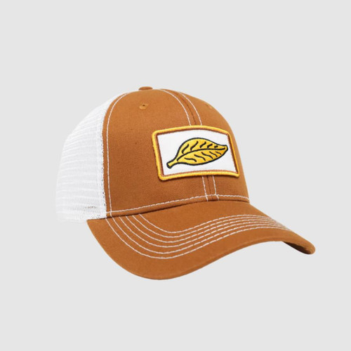 Southern Hooker Tobacco Leaf Trucker Hat Brown - 400100002847