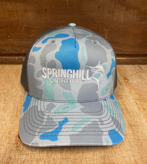 Springhill Outfitters Embroidered Marlin 5 Panel Hat - 400100003254