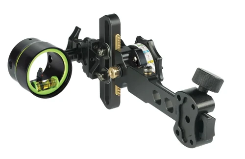 HHA Tetra RYZ Short Bar Tournament Edition Adjustable 2-Pin Sight - 716415230467