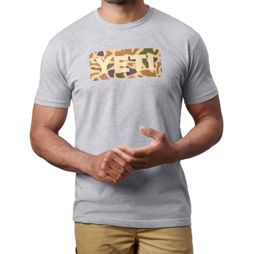 Yeti Logo Duck Camo Tee - 888830192849