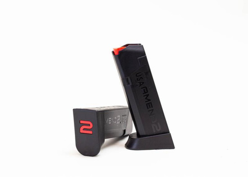 Amend2 A2-23  40 S&W fits Glock G23 13rd Black Detachable - 686751104107