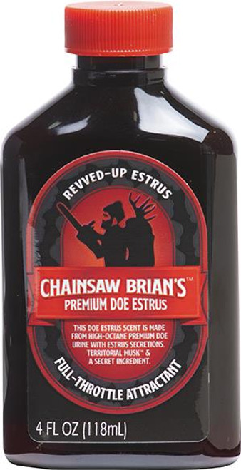 Wildlife Research Chainsaw Brian's Premium Doe Estrus 4oz - 024641001059