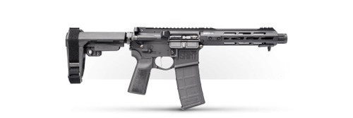 Springfield Armory STV975556BBTR SAINT Victor 5.56x45mm NATO 7.50" 30+1 Black Hard Coat Anodized Rec Black Melonite Barrel Adjustable Magpul BTR Brace Right Hand - 706397950866