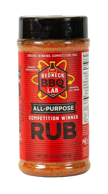 Redneck BBQ Lab All Purpose Rub 13OZ - 658751990233