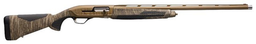 Browning 011706204 Maxus II Wicked Wing 12 Gauge 28" 4+1 3.5" Burnt Bronze Cerakote Mossy Oak Bottomland Fixed Overmolded Grip Paneled Stock Right Hand (Full Size) - 023614997573