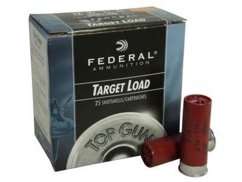 Federal TG1275 Top Gun 12 Gauge 2.75" 1 1/8 oz 7.5 Shot 25 Bx/ 10 Cs - 029465019365