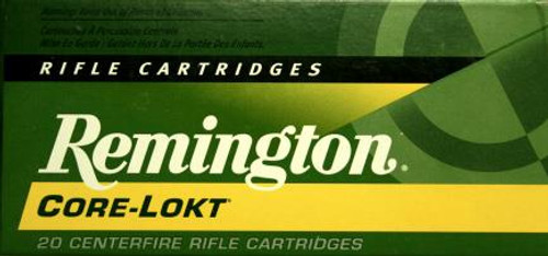 Remington Rifle Ammuntion R30302, 30-30 Winchester, Core-Lokt Soft Point (SP), 170 GR, 2200 fps, 20 Rd/bx - 047700054100