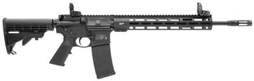 M&P 15T Tactical 5.56mm NATO 16 Inch Barrel Armornite Finish Magpul M-LOK Handguard Magpul MBUS Sights Six-Position CAR Stock 30 Round - 022188869385