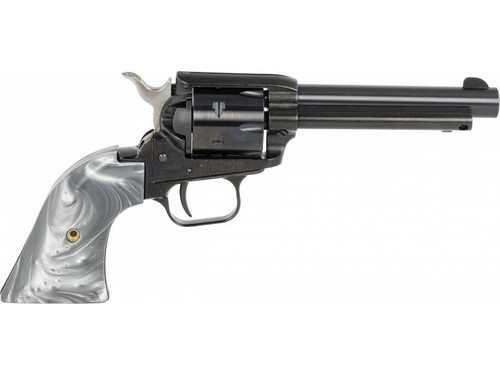 Heritage Mfg RR22B4GPRL Rough Rider  22 LR 6rd 4.75" Overall Black Steel with Gray Pearl Grip - 727962706312