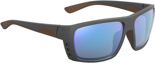 Leupold 181275 Payload  Polycarbonate Blue Mirror Lens Dark Gray Polyamide Wraparound Frame Includes Carrying Case, Bag, & Lens Cloth - 030317029616