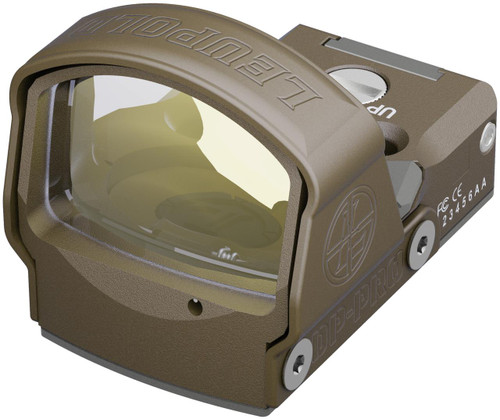 Leupold 175840 DeltaPoint Pro  Pistol/Rifle/Shotgun 1x 2.5 MOA Illuminated Red Dot Flat Dark Earth - 030317020460