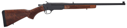 Henry H015Y243 Single Shot Youth 243 Win 1rd 22" Blued American Walnut Stock Right Hand - 619835400185