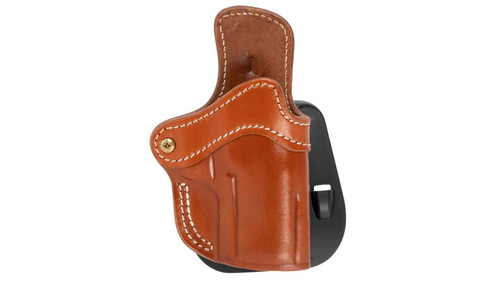 1791 Gunleather ORPDH21SBRR Optics Ready PDH-2.1 Paddle Holster Signature Brown Leather OWB Fits Glock 17/S&W Shield/Sprgfld XD9 Right Hand - 816161029749