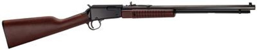 Henry Pump Action .22 Long Rifle/Long/Short 20 Inch Octagon Barrel Blue Finish American Walnut Stock 15 Round LR/21 Round Short - 619835012012